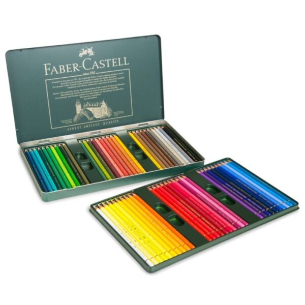 Faber Castell Polychromos Colour Pencil Tin Of 60 - Picasso Art & Craft