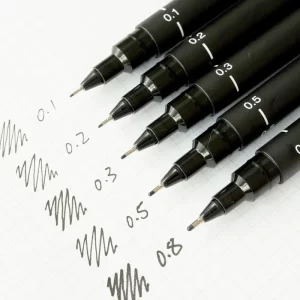 Fineliner Pen Black